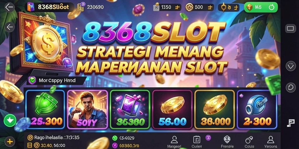 Tampilan gameplay menarik dari 8368SLOT dengan strategi slot yang menantang.
