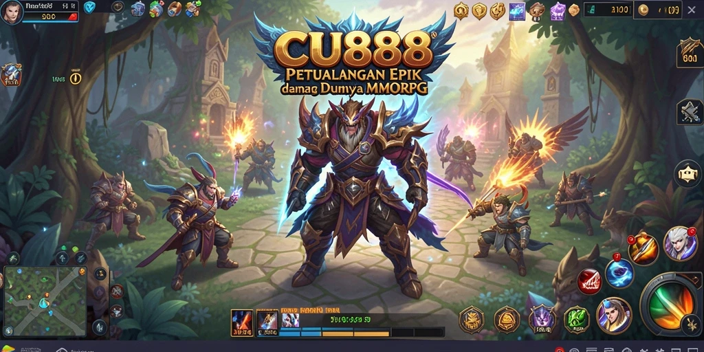 Tampilan permainan yang memukau di CU888 dengan grafis fantastis.