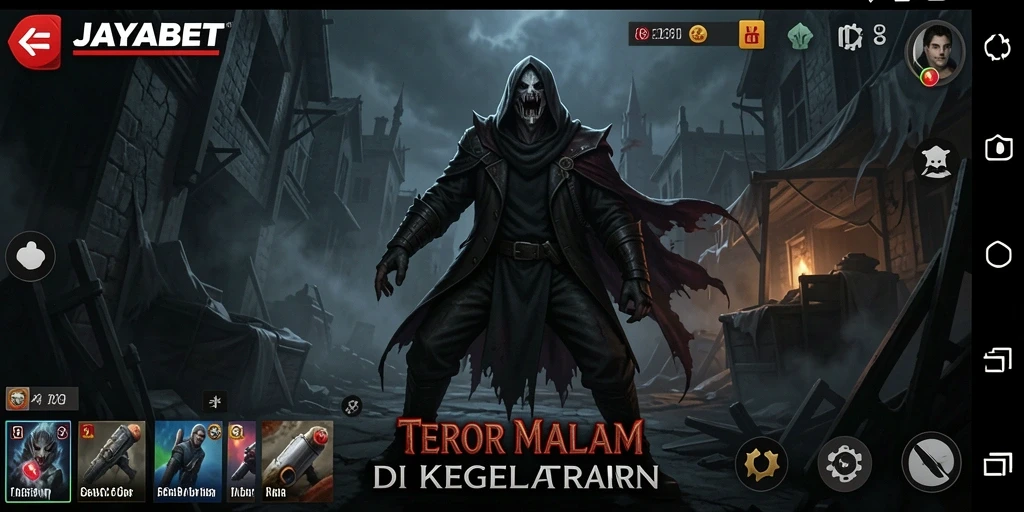 Gameplay menakutkan di JAYABET dengan suasana yang mencekam.