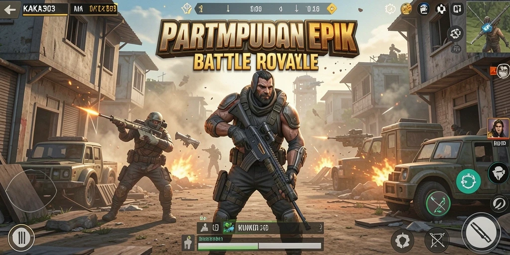Gameplay Battle Royale yang mendebarkan dalam KAKA303.
