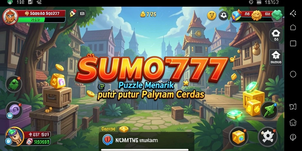 Tampilan gameplay SUMO777 yang menantang dan menarik.